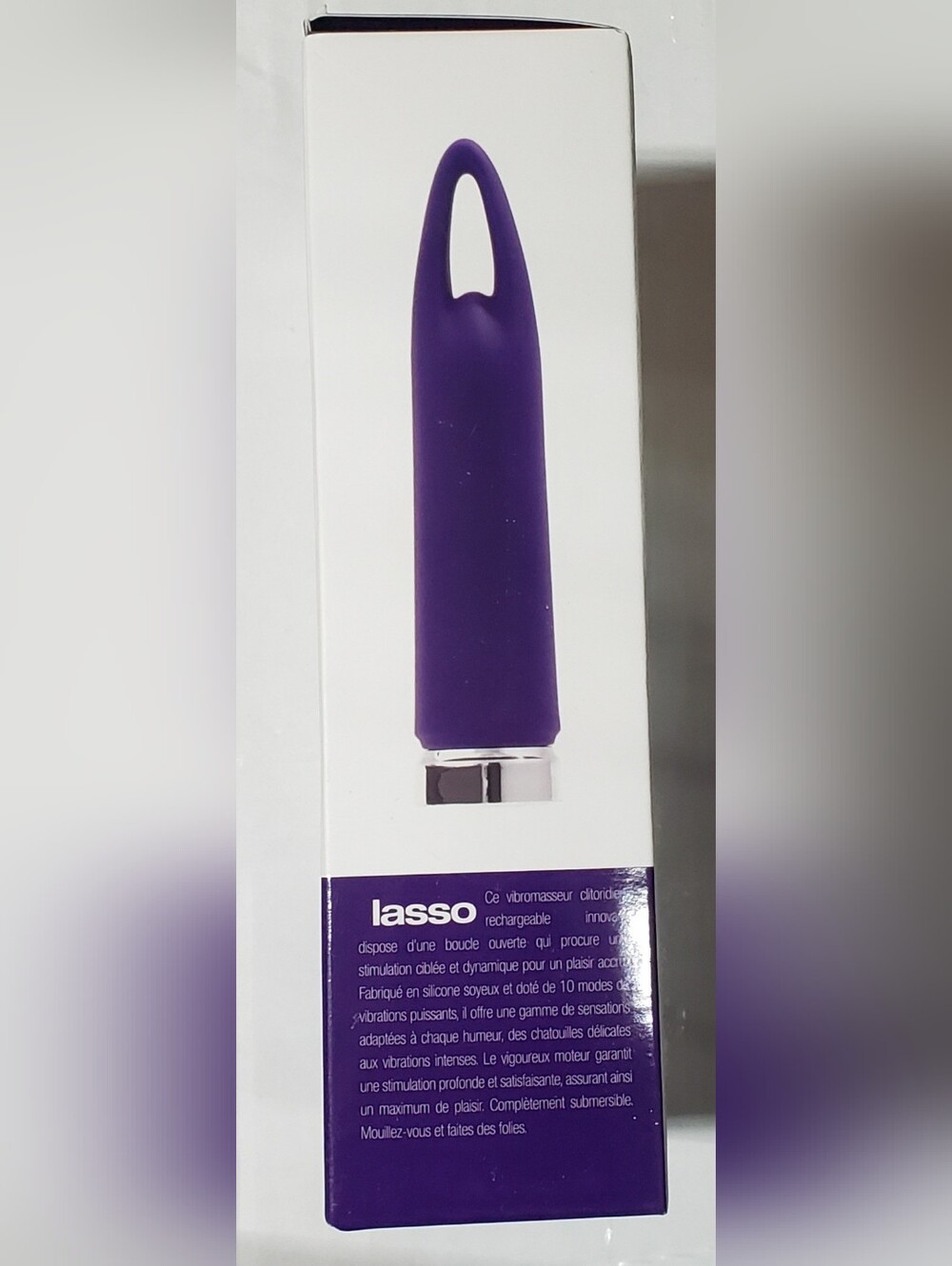 Handheld Massager Wand Purple NEW Travel Friendly - Picture 4 of 4